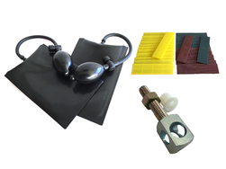 Kit d'aide à la pose PREMIUM (poches gonflables, cales et gabarit) | Sur Mesure Pro