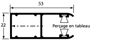 Glissières volet roulant