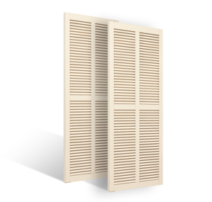 en bois › volets coulissants persienn&eacute;s 32 mm lames &agrave; la fran&ccedil;aise