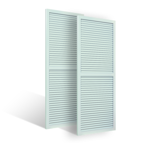 en aluminium › volets coulissants persienn&eacute;s 33 mm lames &agrave; l'am&eacute;ricaine