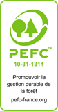 Logo PEFC et Volets-Sur-Mesure
